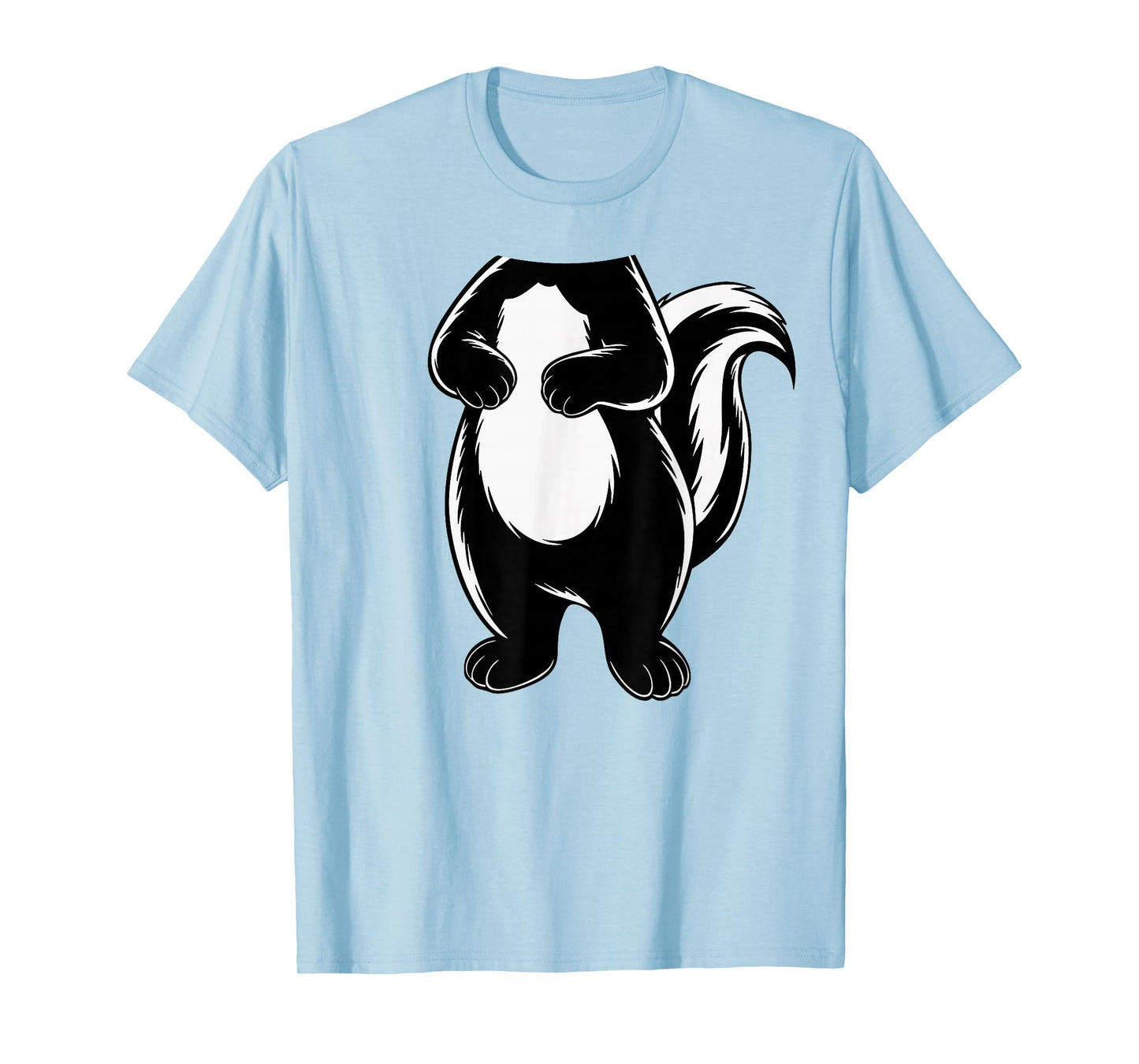 Skunk Shirt Adult Kids Men Women Body Skunk Costume T-Shirt