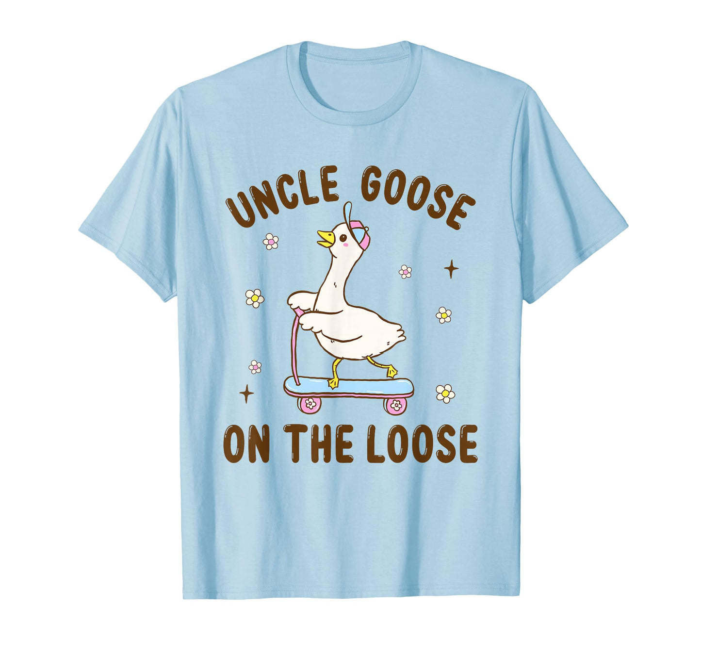 Uncle Goose On The Loose Funny Birthday Matching Family T-Shirt
