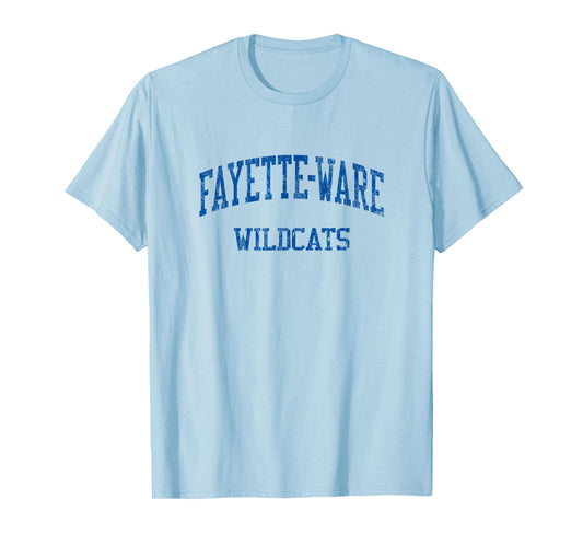 Fayette-Ware High School HS Somerville TN Vintage Sports T-Shirt