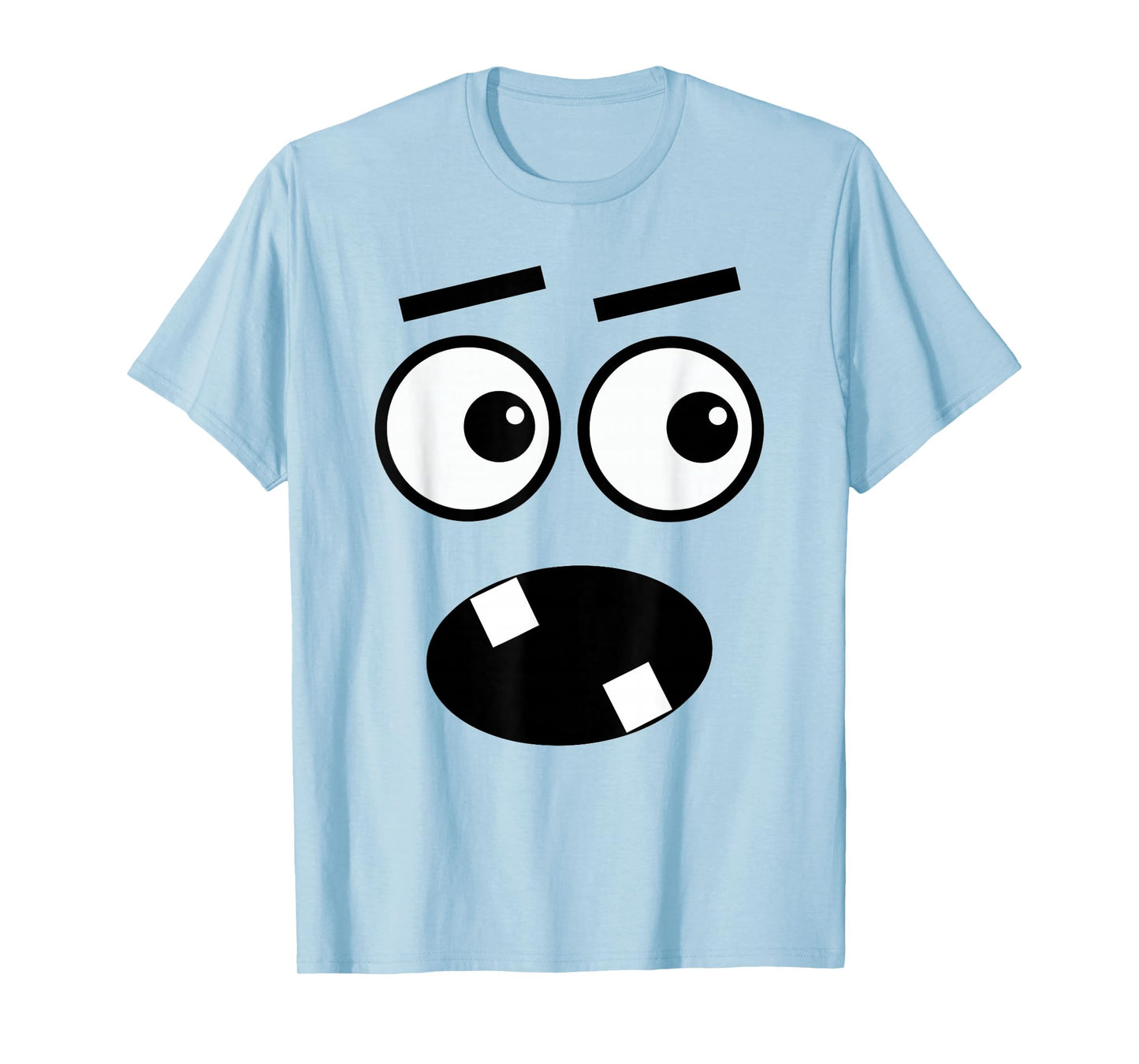 Funny Creepy Carrots Face Halloween Costume T-Shirt