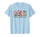 Jesus The Reason for The Season Christmas Candy Cane Letter T-Shirt