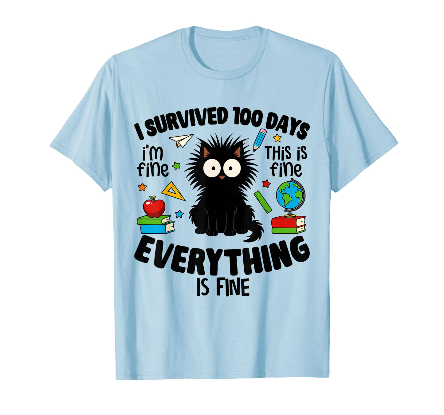100th Day of School Teacher Kids 100 Days of School Girl Boy T-Shirt