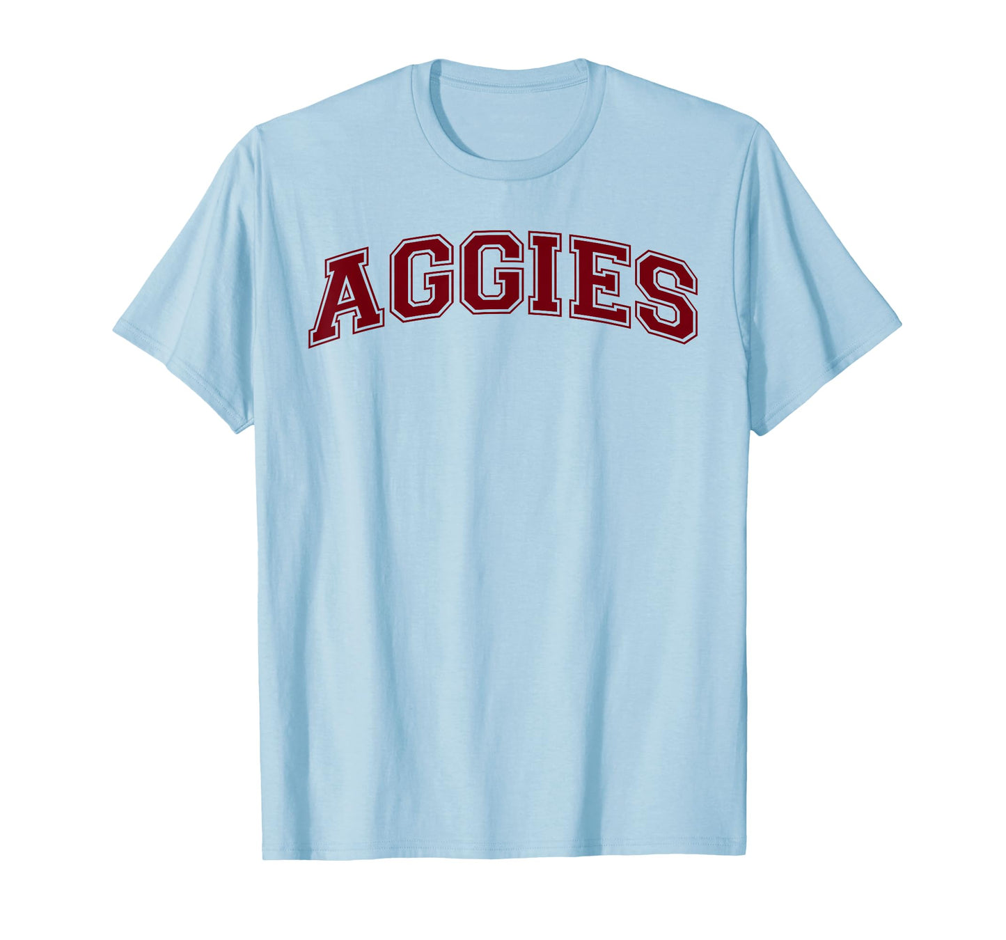 Retro Personalized Aggies-Heart Men Women Kid T-Shirt