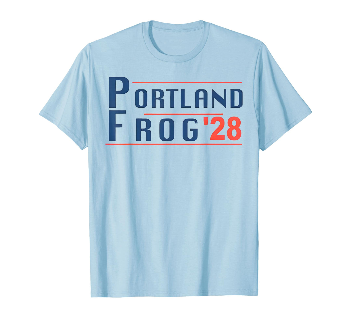 Portland Frog '28 Funny T-Shirt