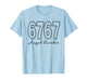 Angel Number 6767 Numerology Spirituality T-Shirt