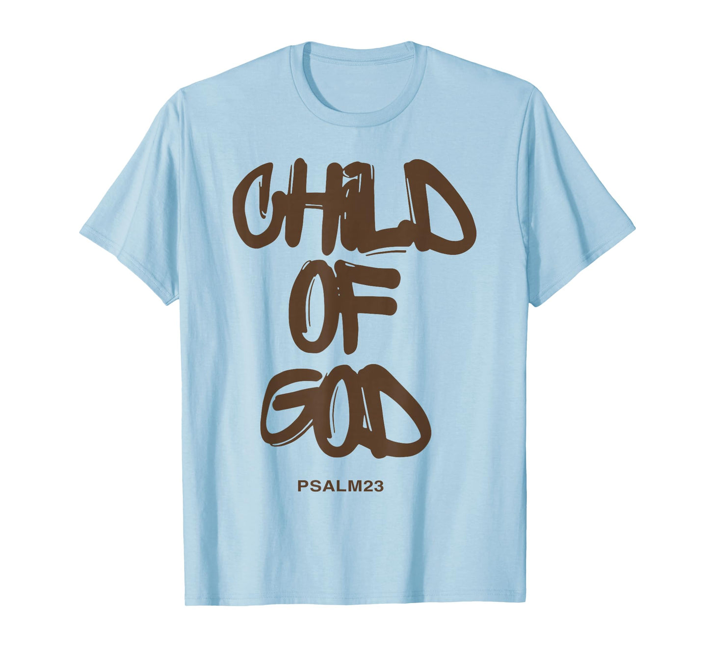 Child of God Kid Christian Faith Religious Jesus Bible Verse T-Shirt