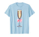 Coquette Champagne Glass Happy New Year 2026 Party Women T-Shirt