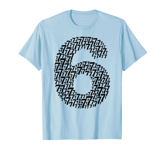 67 Six Seven Cool Matching 6 and 7 Design Funny 6-7 Meme T-Shirt
