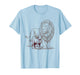 Vintage The Lion and The Lamb Sketch Christian Jesus T-Shirt