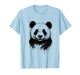 Panda Ink Art Grunge Aesthetic Wildlife Portrait Panda Bear T-Shirt