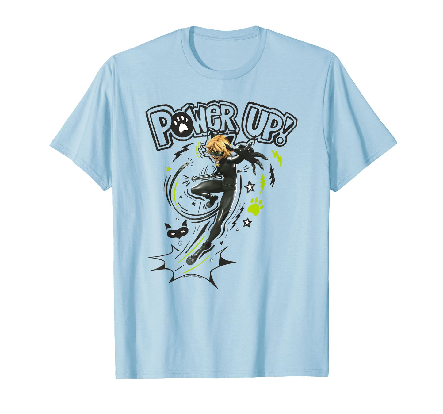 Miraculous Power Up! Cat Noir Adrien Jump T-Shirt