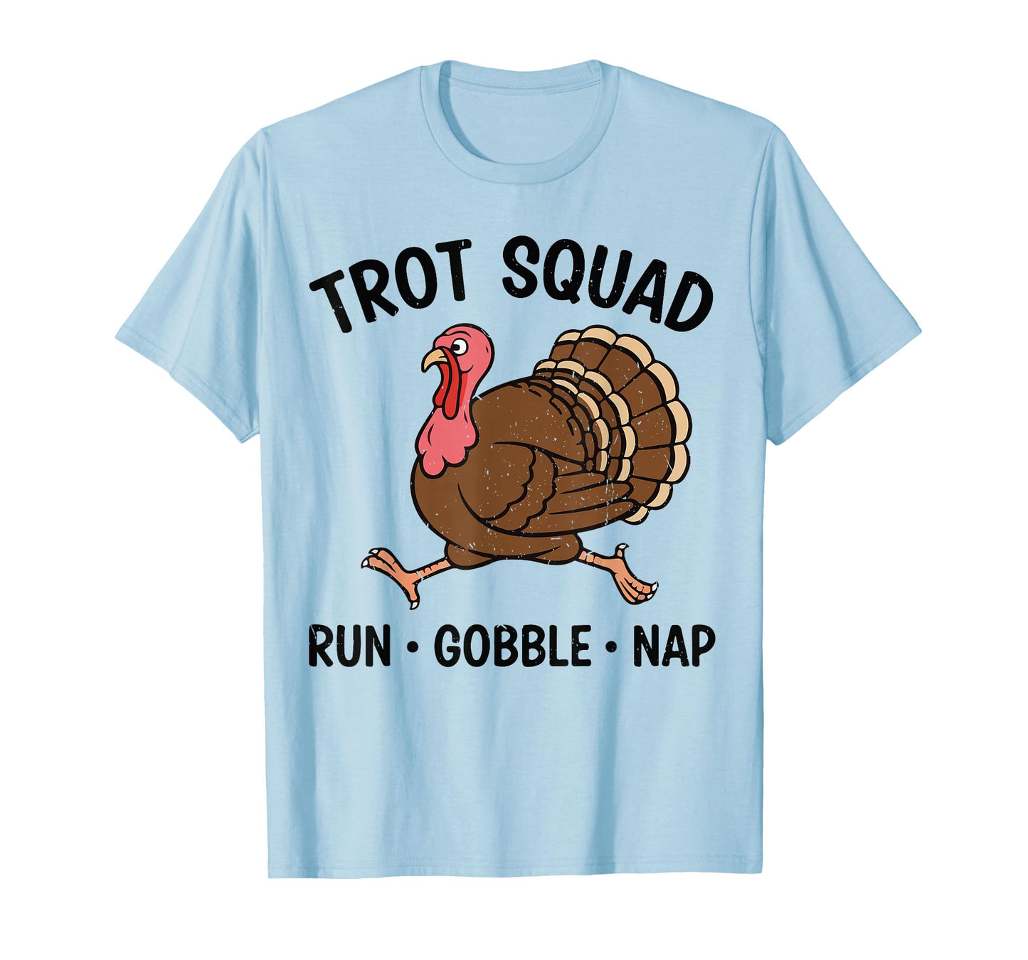 2025 Turkey Trot Squad Thanksgiving Running Costume Gear Boy T-Shirt