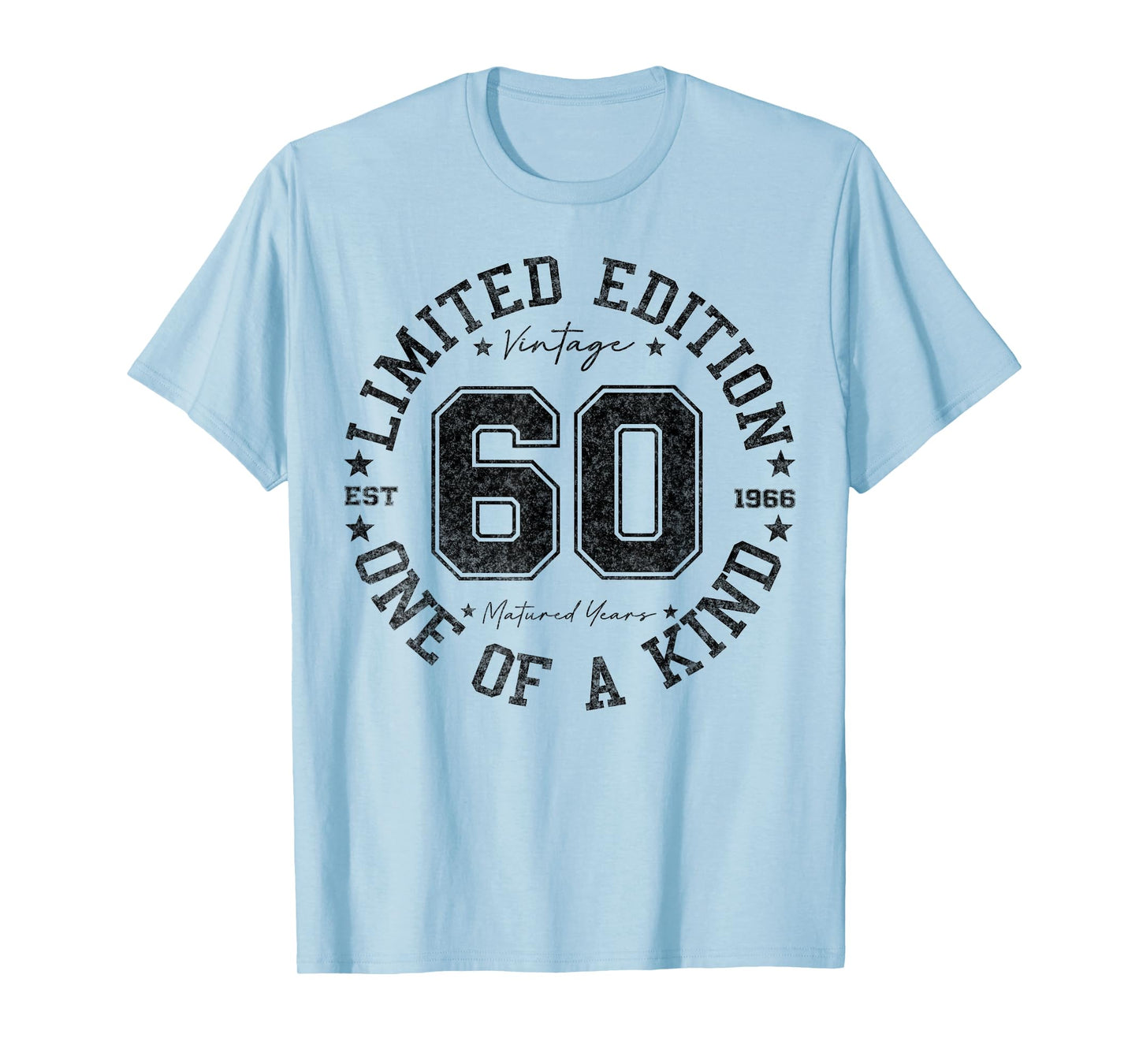 60 Year Old Gifts Vintage 1966 Limited Edition 60th Birthday T-Shirt