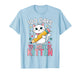 Cute 100 Days of School cat Girls Kids 100th Day of School T-Shirt