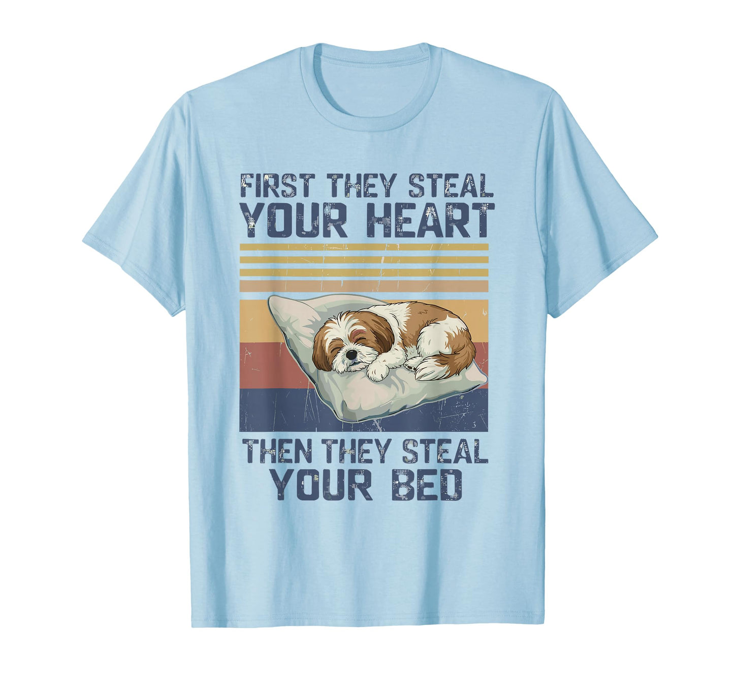 Funny Shih Tzu Pet Lovers Dog Owner Men Women T-Shirt
