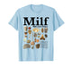 Milf Man I Love Fossils Retro T-Shirt
