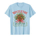 Mistletoe Social Club Coquette Christmas Holiday Women Girls T-Shirt