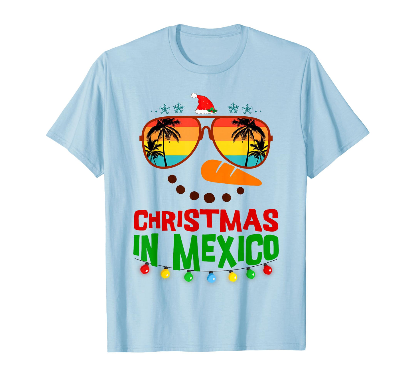 Christmas in Mexico Trip 2025 Family Reunion Matching T-Shirt