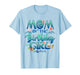Mom of The Birthday Girl Vintage Ocean Family Birthday Girls T-Shirt