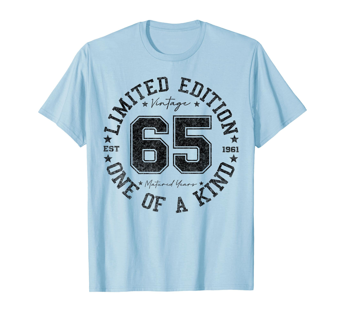 65 Year Old Gifts Vintage 1961 Limited Edition 65th Birthday T-Shirt