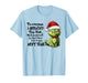 Funny Christmas Cat to Everyone I Offended This Year Xmas T-Shirt