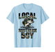 Local Southern Boy Fishing Camo Bass Fish Youth Men Dad Joke T-Shirt
