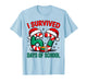 I Survived 67 Days of School Christmas Candy Cane Six Seven T-Shirt