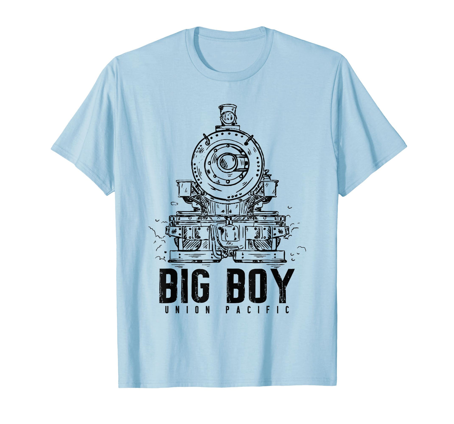 Big Boys Union Pacific Types of Trains Locomotives Apparel T-Shirt
