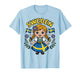 Cute Swedish Girl in Traditional Folk Dress for Kids T-Shirt