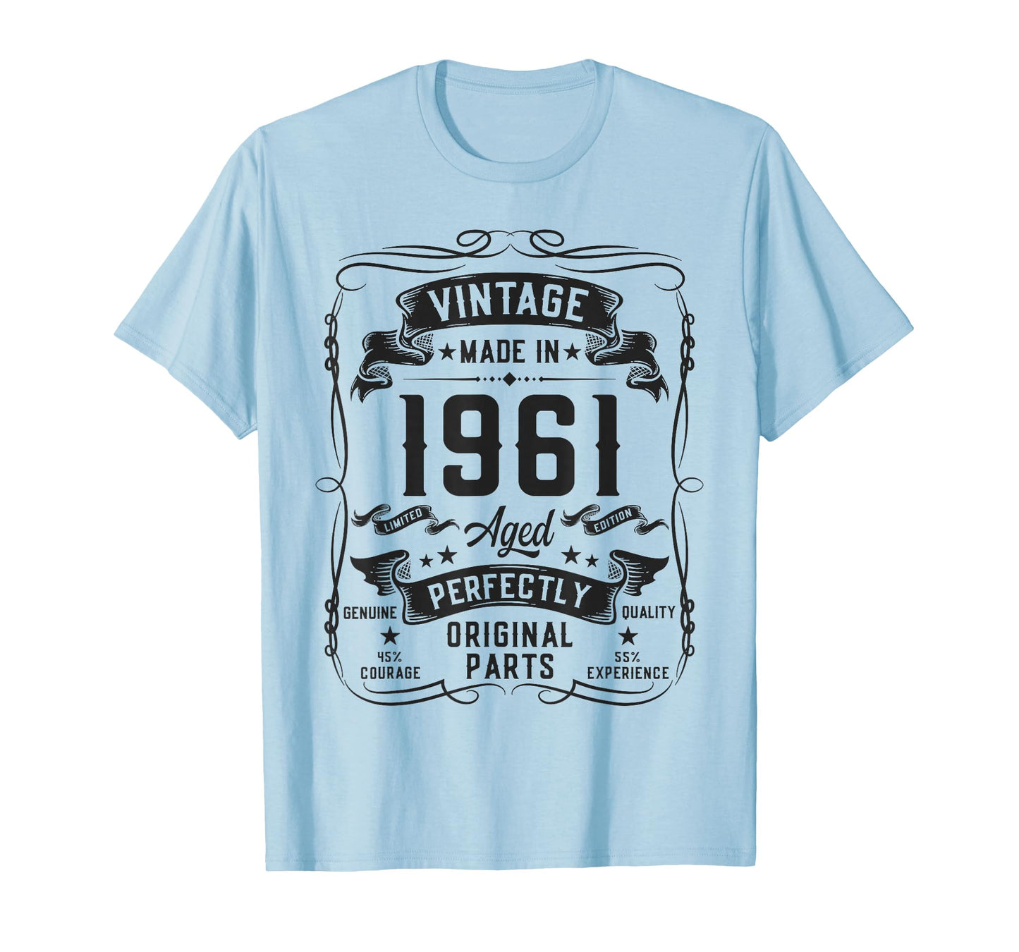 Vintage 1961 65yr 65th Birthday Gifts for Men 65 Years Old T-Shirt