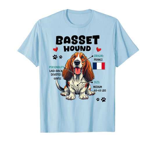 Basset Hound Owner Funny Basset Hound Lover T-Shirt