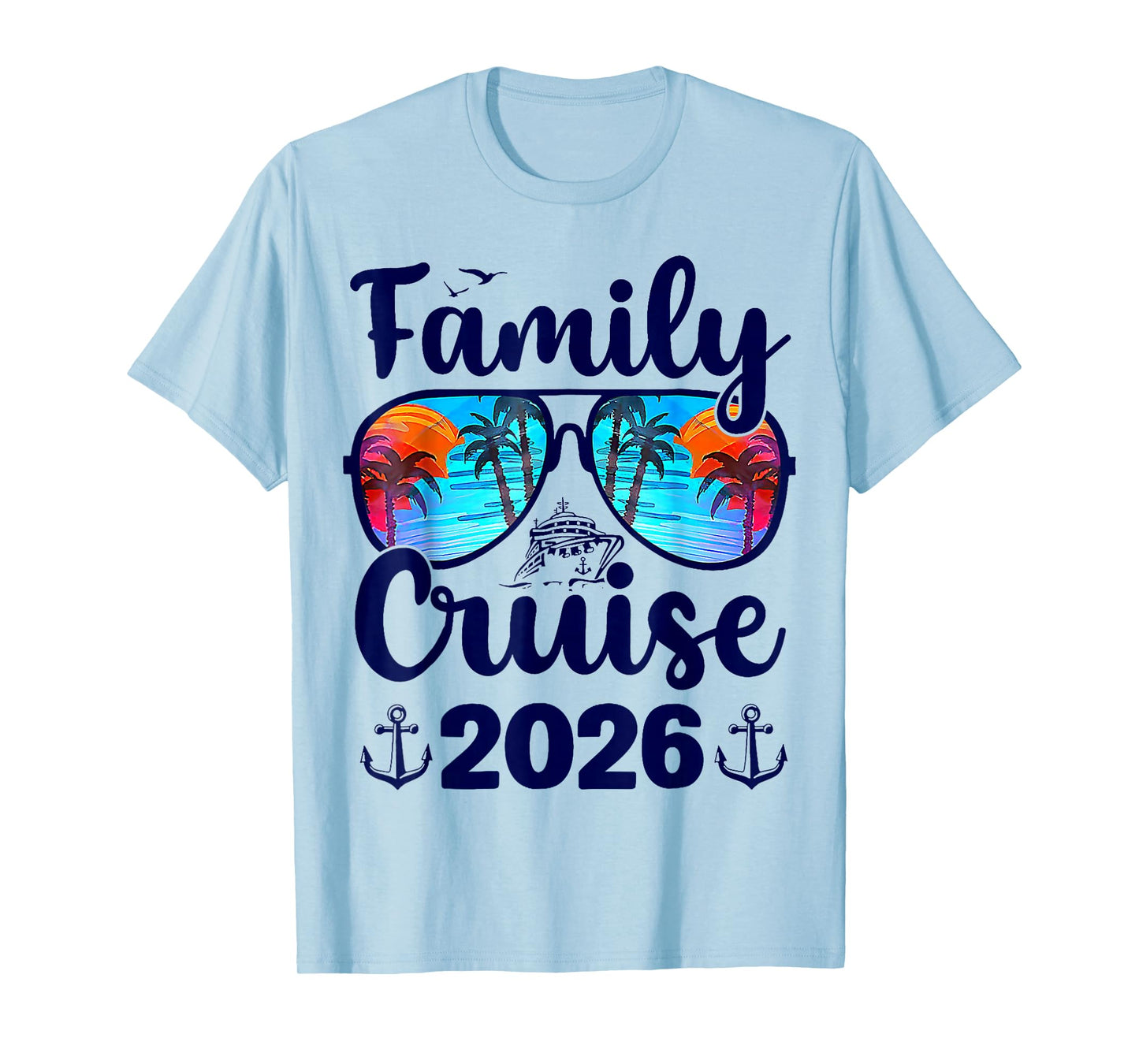 Family Cruise 2026 Summer Vacation Matching Family Cruise T-Shirt