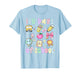 100 Days of School Preppy 100th Day of School Teachers Girls T-Shirt