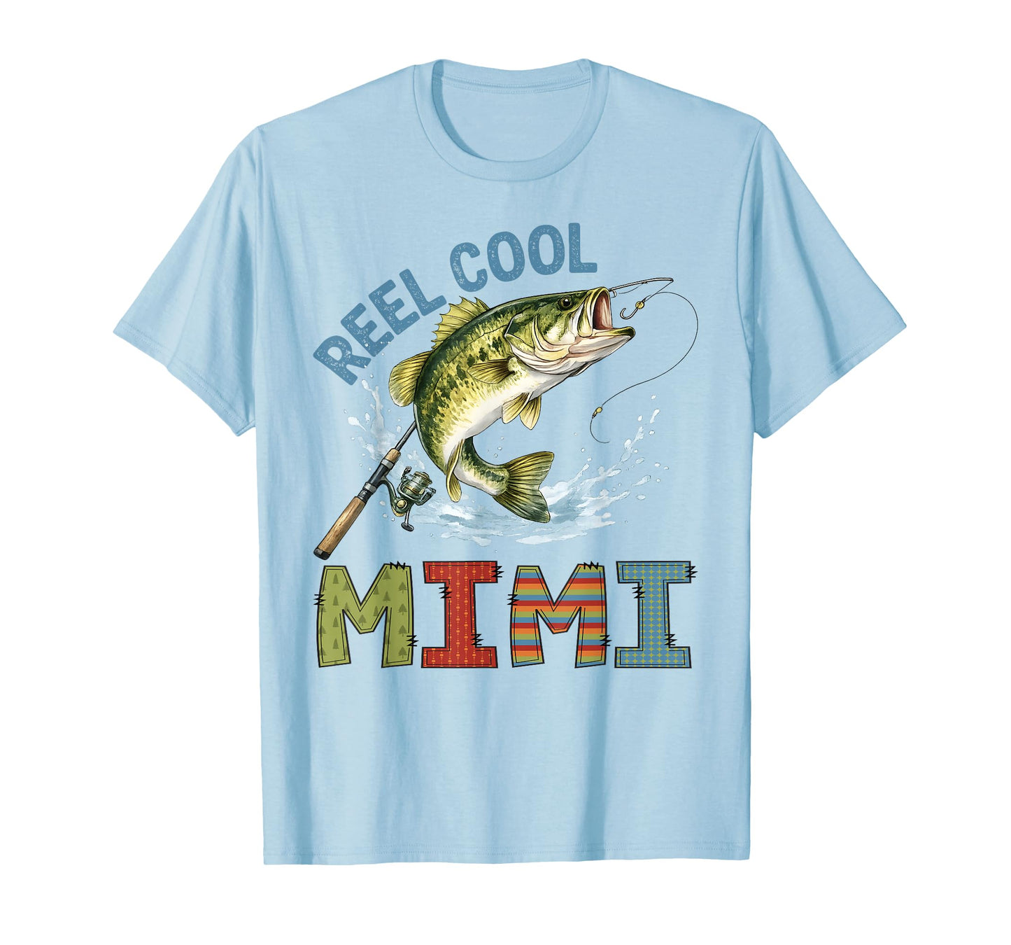 Reel Cool Mimi Fishing Gifts Mimi Birthday Vintage T-Shirt