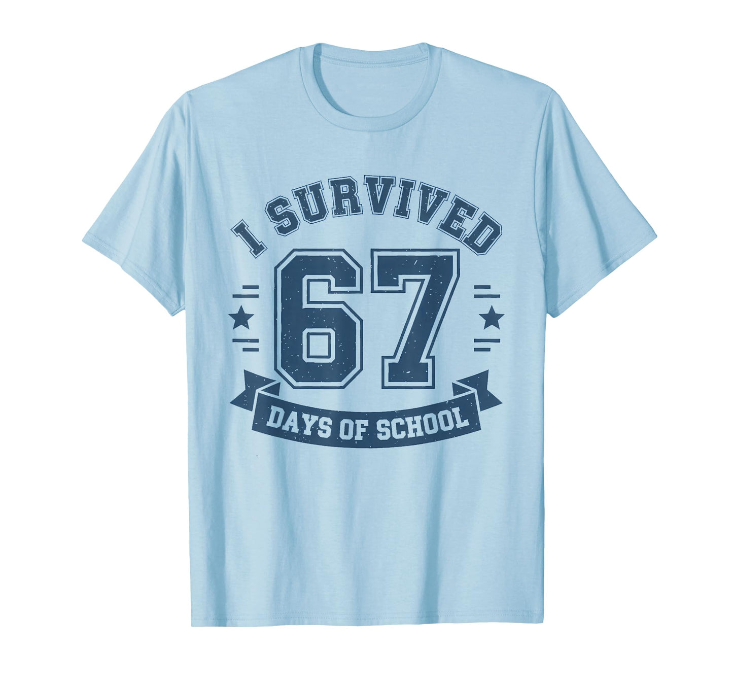 I Survived 67 Days of School Students Teachers 67 Meme Kids T-Shirt