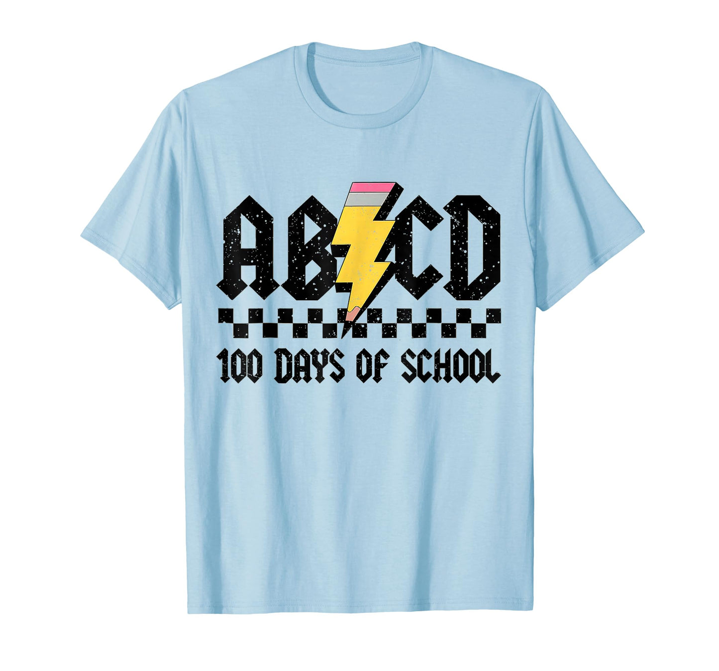 100th Day 100 Days of School ABCD Teachers Rock T-Shirt