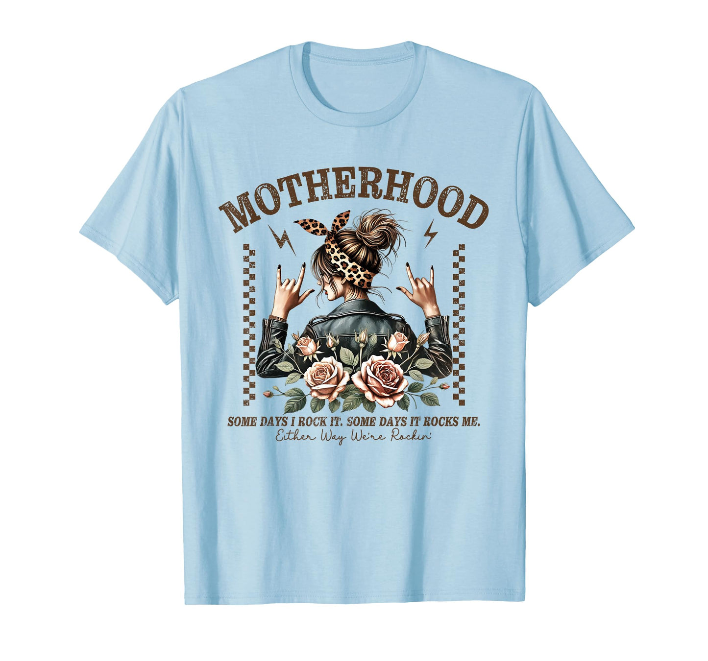 Rocking Motherhood Mom Mother's Day Cool Graphic T-Shirt