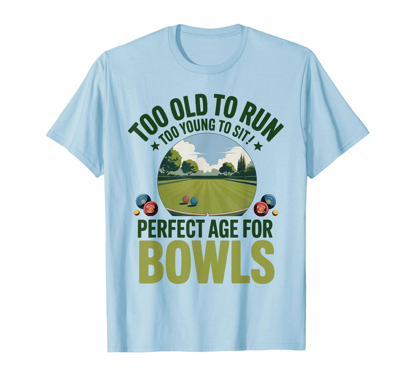 Lawn Bowls Outfit Ideas for Women Lawn Bowling Themed T-Shirt