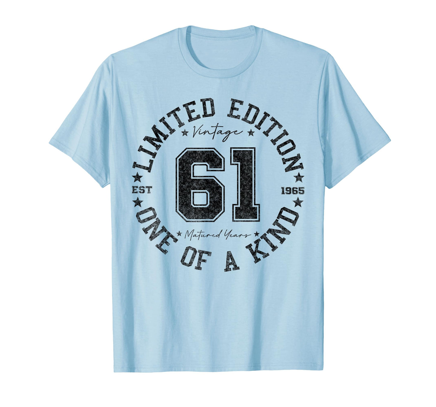 61 Year Old Gifts Vintage 1965 Limited Edition 61st Birthday T-Shirt