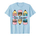 Six Seven 6 7 Meme 67 Teacher Design for Women Girls T-Shirt