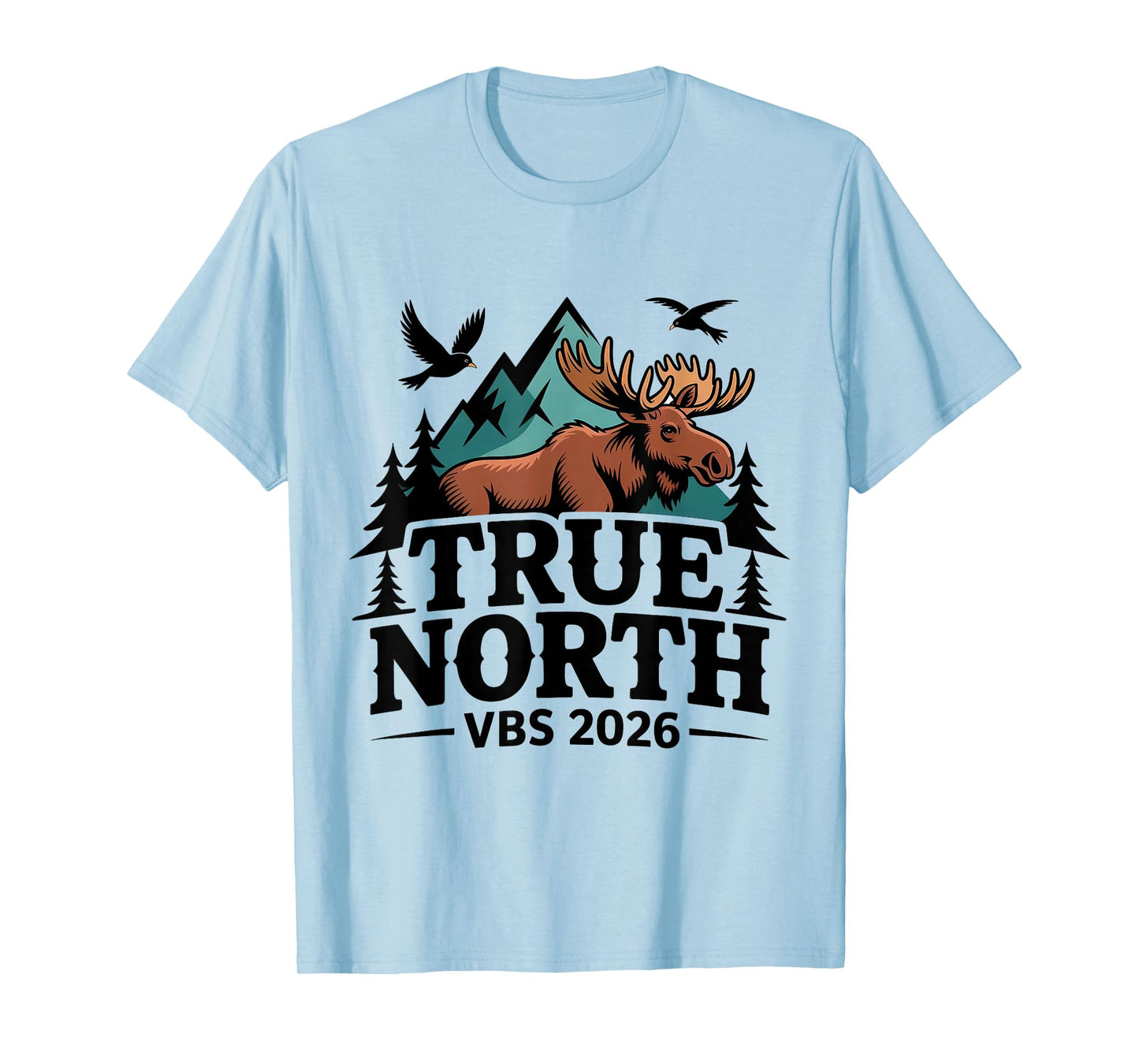 True North VBS 2026 Christian Trusting Jesus Wilderness T-Shirt