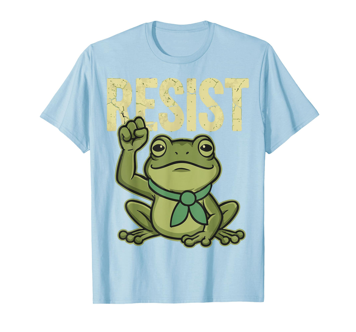 Frogs Against Fascism -Cute and Funny Frog Design T-Shirt