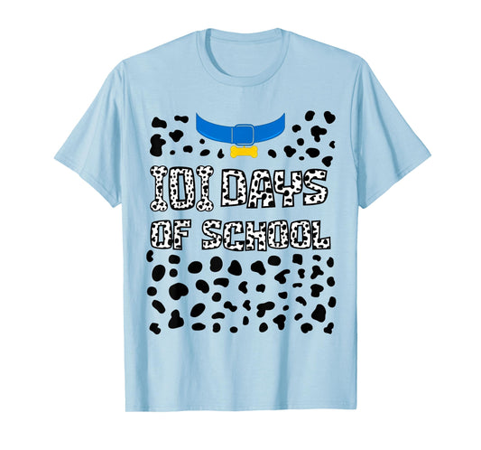 101 Days of School Dog Teacher Kids T-Shirt