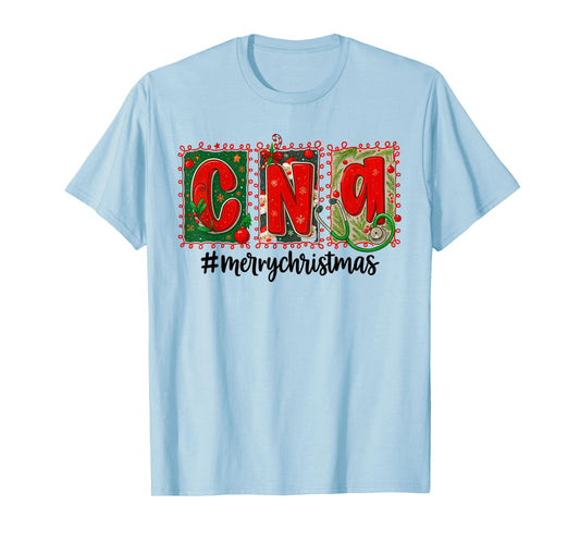 CNA Christmas Nurse Life Certified Nursing Assistant Women T-Shirt
