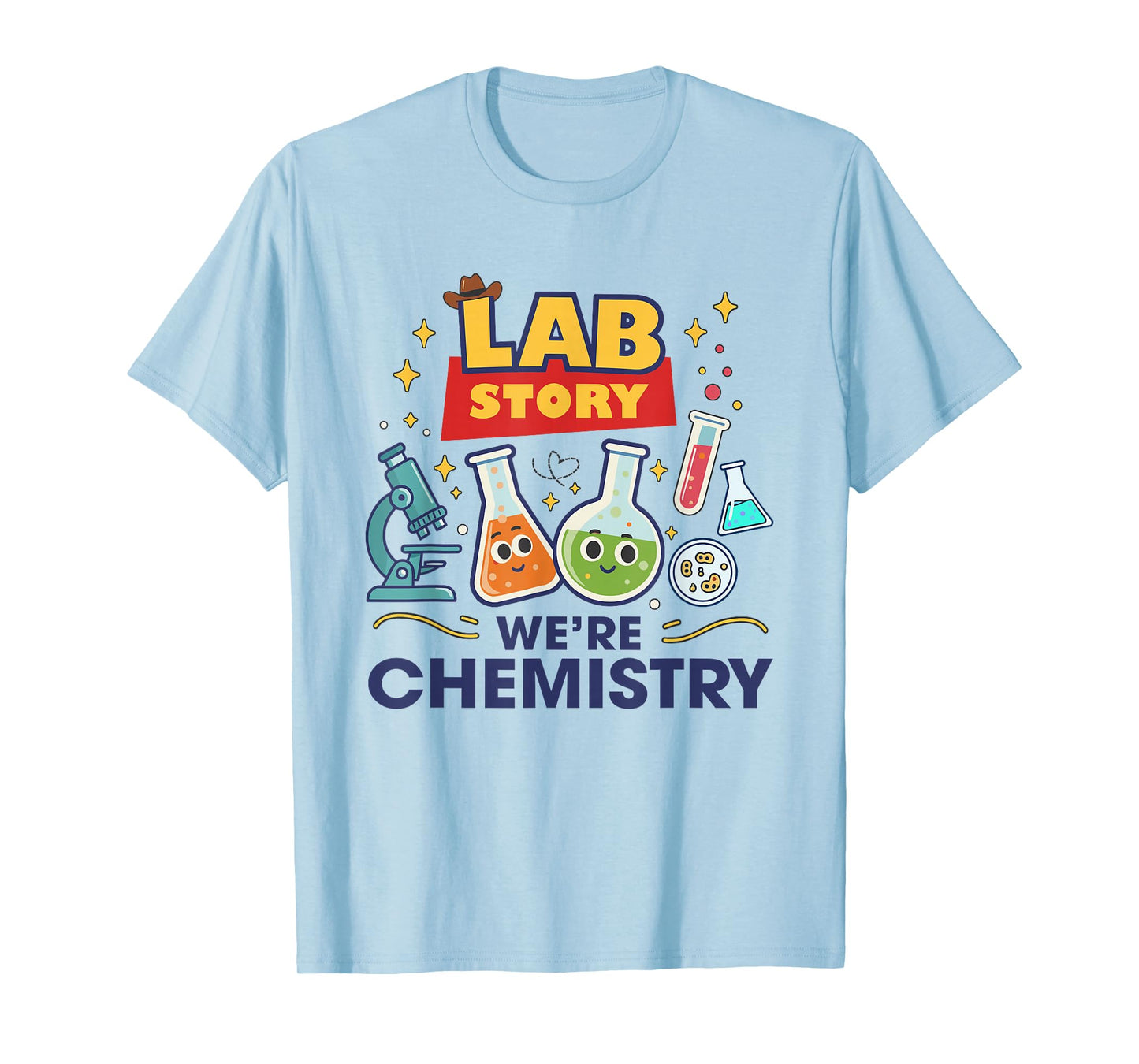 Lab Story Lab Week 2026 Funny Science Laboratory Scientist T-Shirt