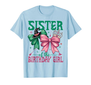 Sister of The Birthday Girl Matching Witch Family Bday Part T-Shirt
