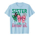 Sister of The Birthday Girl Matching Witch Family Bday Part T-Shirt