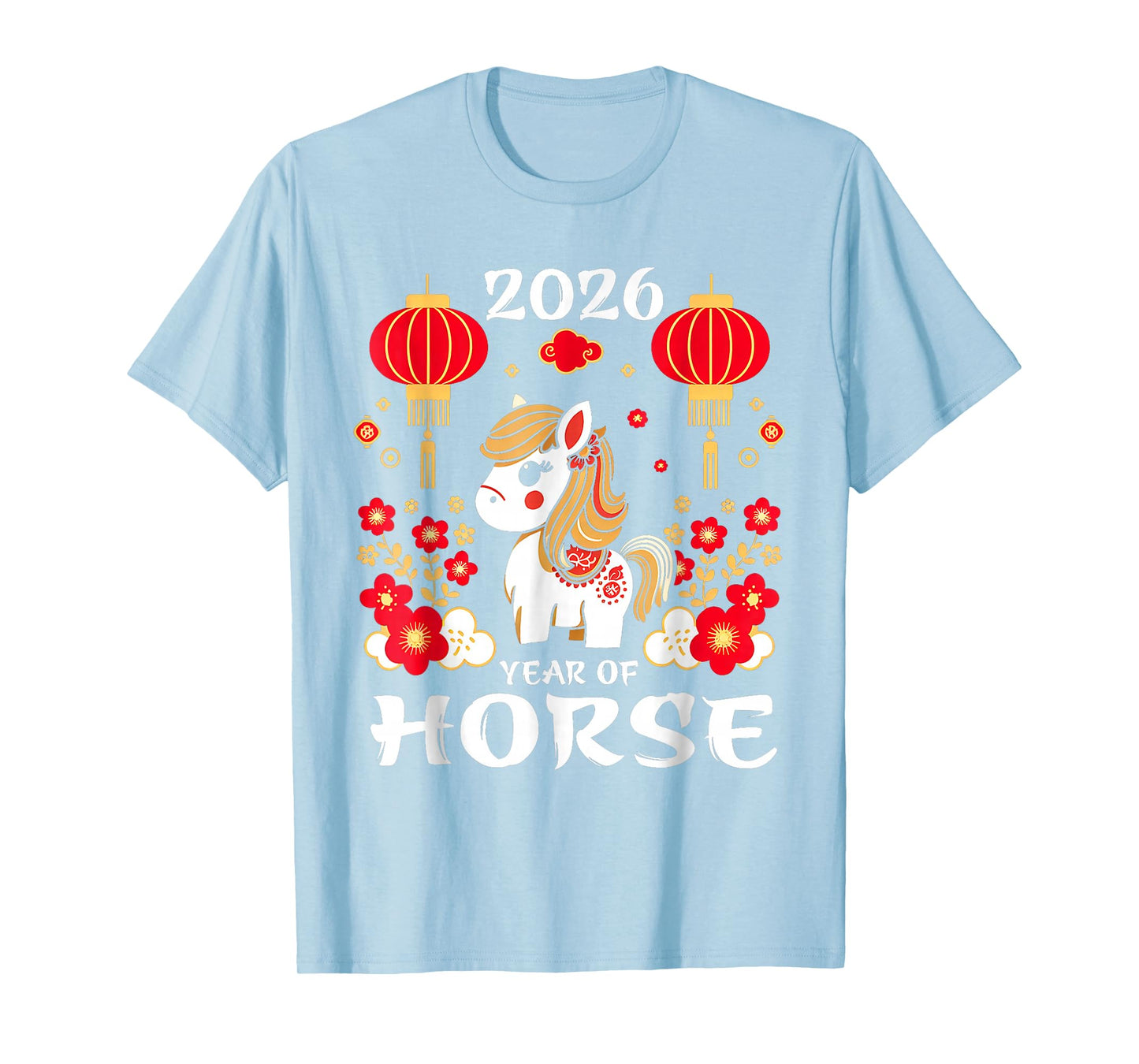 2026 Year of The Horse Lunar New Year 2026 Chinese New Year T-Shirt