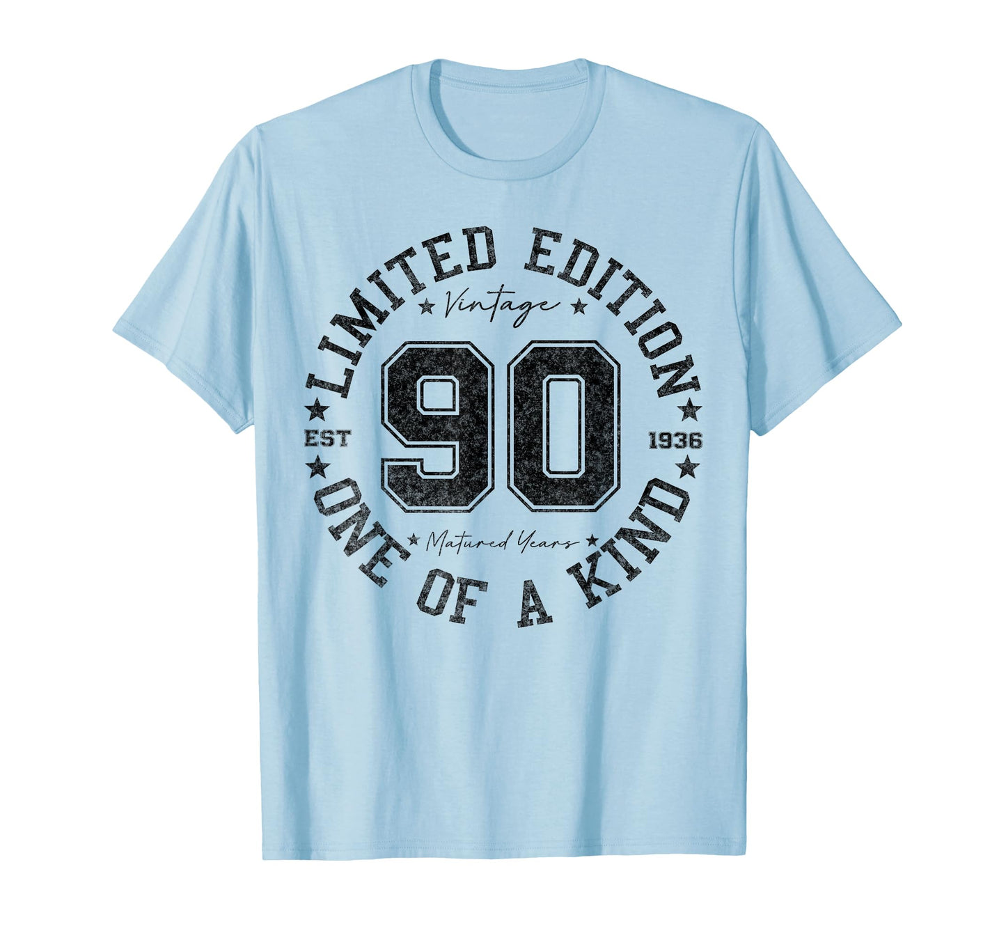90 Year Old Gifts Vintage 1936 Limited Edition 90th Birthday T-Shirt