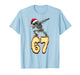 67 Halloween Meme 6 7 Numbers Six Seven Funny Kids Skeleton T-Shirt